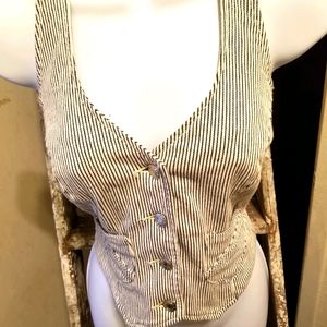 $$$SOLD$$$$Sexy & daring halter tux top!!